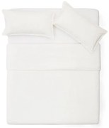 Krémové predĺžené obliečky na dvojlôžko z bavlneného perkálu 240x220 cm Sifinia – Kave Home