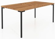 Jedálenský stôl z dubového dreva 90x160 cm Abies - The Beds