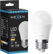 Mexen Nova, LED žiarovka E27, G45, 10W, teplá - 3000K, 1055 lm - L101-E27-1030-01