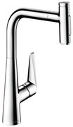 Hansgrohe Talis Select M51, páková kuchynská batéria 300, vyťahovateľná sprška, chrómová, HAN-72823000