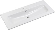Comad Nábytkové keramické umývadlo FLY WHITE GLOSS UM 100-46 DP, 101x46 cm, biela lesklá
