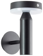 Brilliant - LED Solárne nástenné svietidlo so senzorom MAGUA LED/4W/3,7V IP44