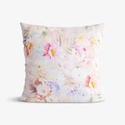Goldea bavlnená obliečka na vankúš deluxe - divoké kvety 45 x 45 cm