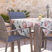 ZÁHRADNÝ VODEODOLNÝ OBRUS GARDEN 85X85 CM KVETY
