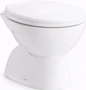 EUROPA || WC misa s hlbokým splachovaním, keramika, biela, spodný odpad