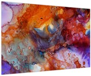 Obraz - Abstraktné atramentové umenie (90x60 cm)