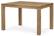Autronic BONTEC Jedálenský stôl 120x80cm, masív, dub, DS-F120 DUB Farba: Prírodné