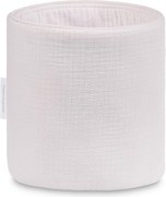 Mušelínový úložný košík svetlo fialová