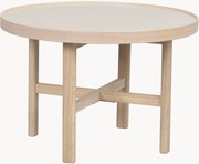 Okrúhly konferenčný stolík z dubového dreva Marsden, Ø 60 cm