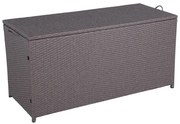 Hnedý záhradný úložný box Patras – Garden Pleasure