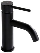 Umývadlová batéria MAXMAX Rea LUNGO - nízka - čierna