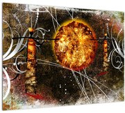 Obraz starovekej dobovej maľby (70x50 cm)