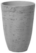 Kvetináč CAMETA 50x35x35 cm (kameň) (sivá). Vlastná spoľahlivá doprava až k Vám domov. 1018862