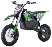 Elektrický detský PIT BIKE s batériovým motorom - zelený
