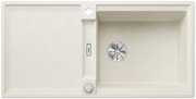 Blanco Adira XL 6 S, silgranitový drez 1000x500x200 mm, 1-komorový, biela soft, BLA-527622