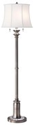 Feiss FE-STATEROOM-FL-AN - Stojacia lampa STATEROOM 2xE27/60W/230V strieborná