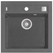 FORMIC 20/04 STEEL- (520x510mm) + pop-up sifon F