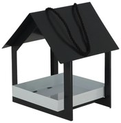 Antracitovosivá vtáčia búdka Esschert Design