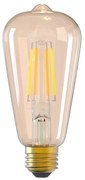 Tellur WiFi Smart Žiarovka Filament E27, 6 W, jantarová, teplá biela, TLL331191