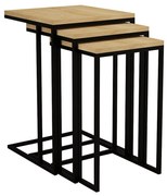 Odkladací stolík Roma Sapphire, 3 ks