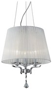 Ideal Lux - Luster na lanku PEGASO 3xE14/28W/230V pr. 40 cm lesklý chróm