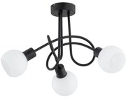 Prisadený luster ERYKA 3xE14/10W/230V čierna