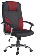 Kancelárske kreslo Miami, čierna / červená