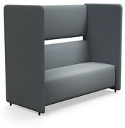 Pohovka CLEAR SOUND, 3-miestna, látka Pod CS, striebornošedá