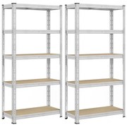 Set dvoch regálov GLR455E01