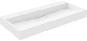 Mexen Ava umývadlo na dosku z konglomerátu 2/O 100 x 46 cm, Biela - 23011002