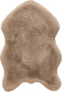 XXXLutz UMELÁ KOŽUŠINA, 60/90 cm, taupe Novel - Koberce - 007821016102