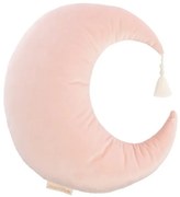 Nobodinoz Vankúš mesiac Pierrot Velvet: Bloom Pink