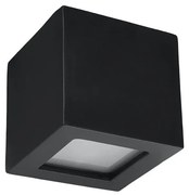Sollux SL.0872 - Nástenné svietidlo LEO 1xE27/60W/230V čierna