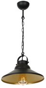 Luster na reťazi IRON 1xE27/60W/230V