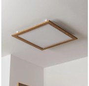 Brilagi - LED Stmievateľné svietidlo SLIMFRAME WOOD LED/58W/230V 64x64 cm + DO