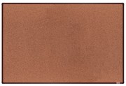 Korková nástenka boardOK v hliníkovom ráme, 1800 x 1200 mm, hnedý rám