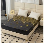 Plachta mikroplyš VISATA 180x200 cm čierna