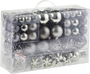 XXXLutz SADA VIANOČNÝCH GULÍ 111-dielne X-Mas - Vianočné dekorácie - 003579082001