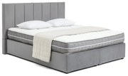 Sivá boxspring posteľ 160x200 cm Olia Bold Line – Bonami Selection