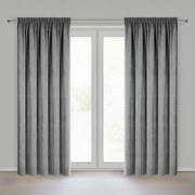 ZATEMŇOVACÍ ZÁVES NA PÁSKE NESKA 140X270 CM SIVÁ