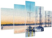 Obraz - Lodičky, aquarel (150x105 cm)