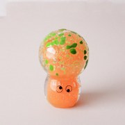 Studio Arhoj Sklenená figúrka Crystal Blob Orange Crazy Shroom