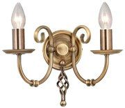 Elstead - Nástenné svietidlo ARTISAN 2xE14/60W/230V zlatá