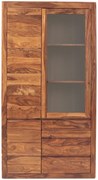 furniture-nabytek.cz - Vitrína do obývacej izby z masívu palisander 100x190x45