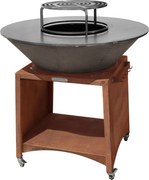 Gril Strend Pro Fiesta, prevedenie rust, oceľ, priemer 100 cm, s ohniskom ()