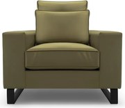 Kreslo Torre Black, olivová (Salvador 10)