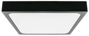 LED Kúpeľňové stropné svietidlo LED/30W/230V 6500K IP44 42x42 cm čierna