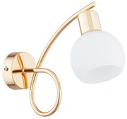 Nástenné svietidlo ERYKA 1xE14/10W/230V zlatá