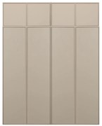 Krémová modulárna skriňa z borovicového dreva 200x250 cm Daily – vtwonen