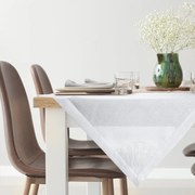 OBRUS BRENDA 85X85 CM BIELY